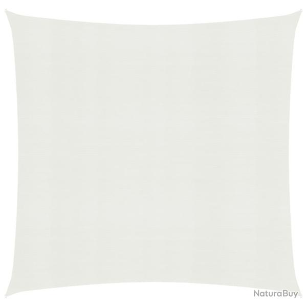Voile toile d'ombrage parasol 160 g/m� blanc 4 x 4 m pehd 02_0009027