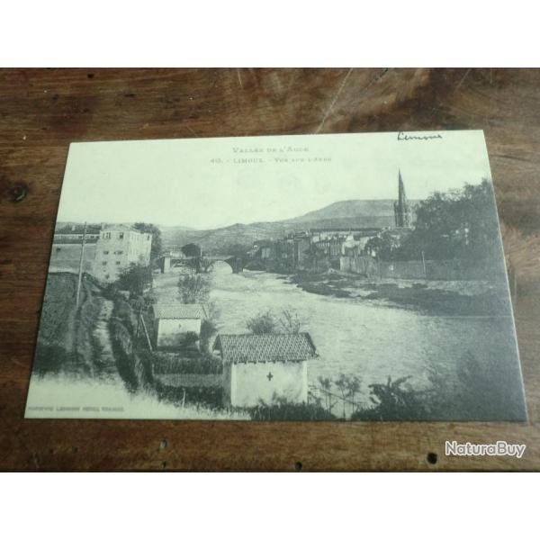 cp 11 limoux vue sur l aude