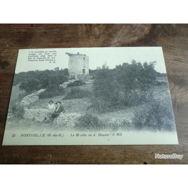 cp 13 fontvielle le moulin