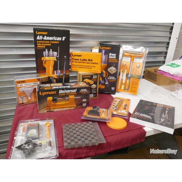 kit presse de rechargement LYMAN ALL AMERICAN 8