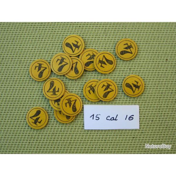 30  cartons  anciens   cal  16  marquage  No  4 .