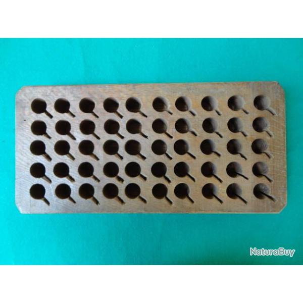Planche de rechargement cartouches � broche.
