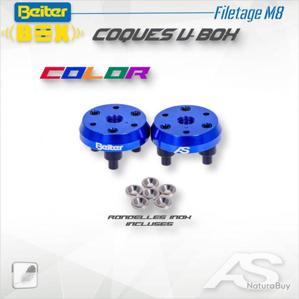ARC SYSTEME�- Coques V-BOX COLOR M8 BLEU