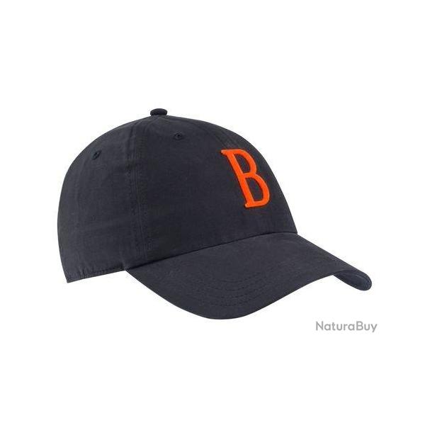 Casquette Big B noir&orange BERETTA