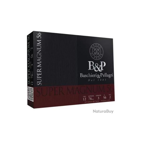 Cartouches super magnum 56 cal 12 B P Plomb