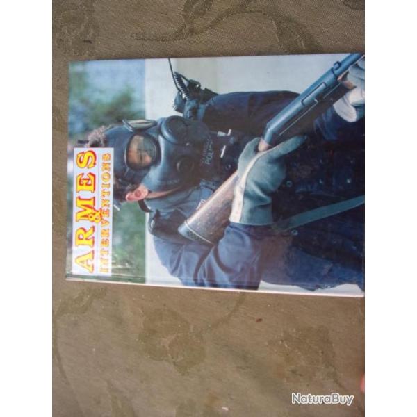 album Armes et interventions 5 magazines IWS n 22 23 24 25 et 26