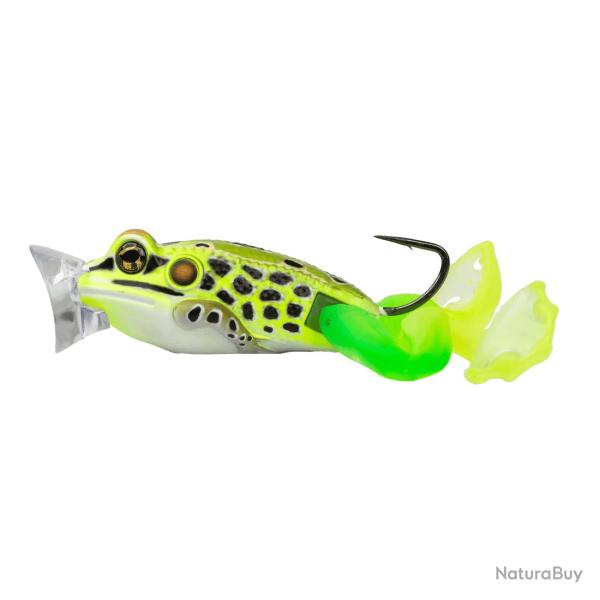 Leurre Live Target Ultimate Frog Popper Bait 6cm 28g 6cm Floro Green / Yellow