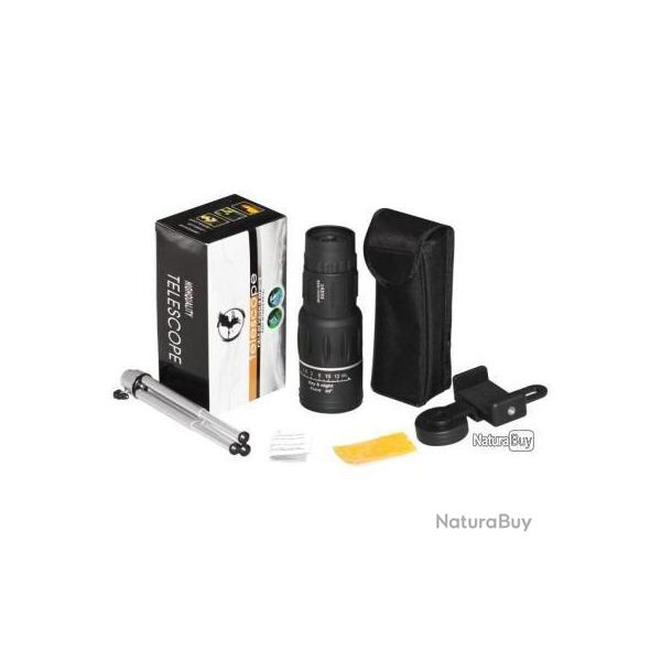 LIVRAISON RAPIDE - Tlescope monoculaire 16x52 et trpied