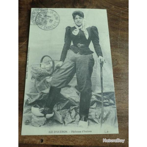 cp ile d ol�ron pecheuse d huitres