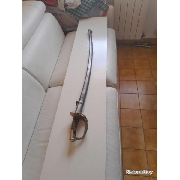 sabre troupe  regiment  modelere  cavalerie    1822