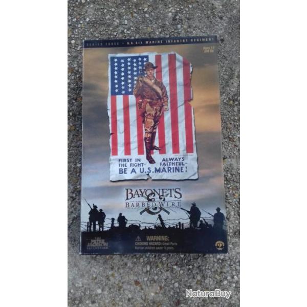 Figurine 1/6 eme US 5th Marine Infantry Regiment - Bayonets and Barbed Wire - Sideshow