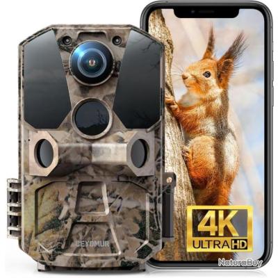 COOLIFE H953 Caméra de Chasse 4K 48MP 35m Vision Nocturne Angle 90° 0