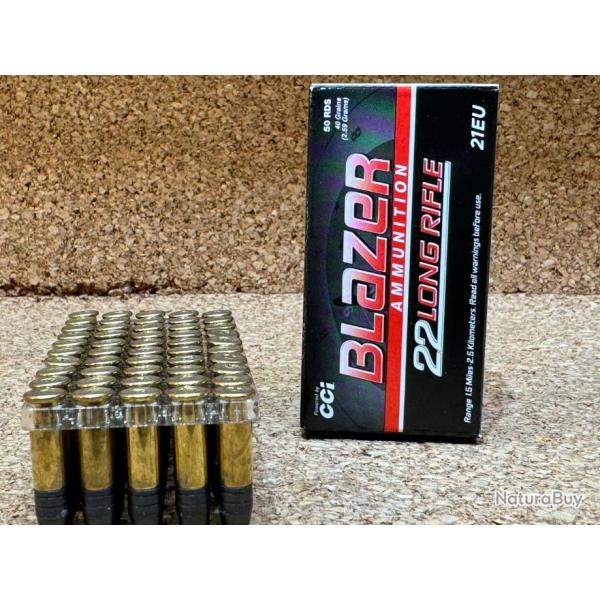 50 Blazer C/22LR 40 Grains - 1 Boite de 50 , en Stock