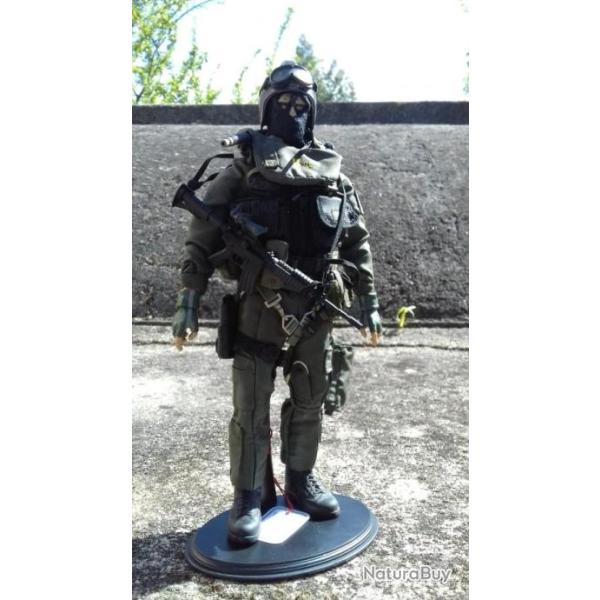 Figurine 1/6 eme customis�e Forces Sp�ciales US H�liportage