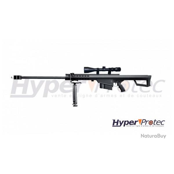 Pack R�plique airsoft fusil sniper G31C Barrett M82 toute �quip�e - Noir