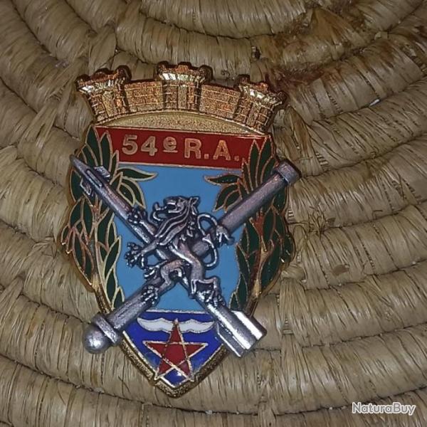 Insigne 54 r�giment d'artillerie delsart