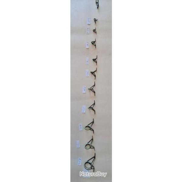 Lot d'anneaux pour canne a p�che