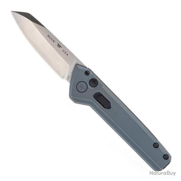 Couteau automatique Deploy Wharncliffe, Couleur bleu [Buck]