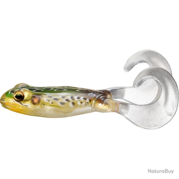 Leurre Souple Live Target Freestyle Frog 7,5cm Emerald / Brown