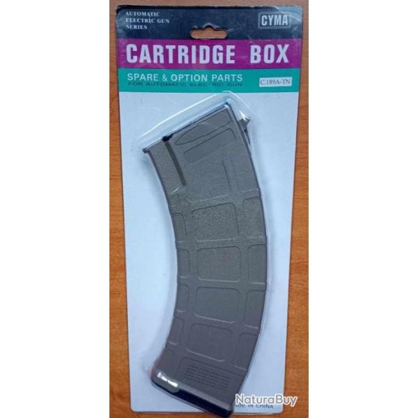 Chargeur AK series TAN CYMA 600 coups