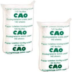 Papier toilette biod&eacute;gradable CAO (lot de 2 rouleaux)