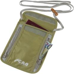 Pochette de sécurité CAO tour de cou