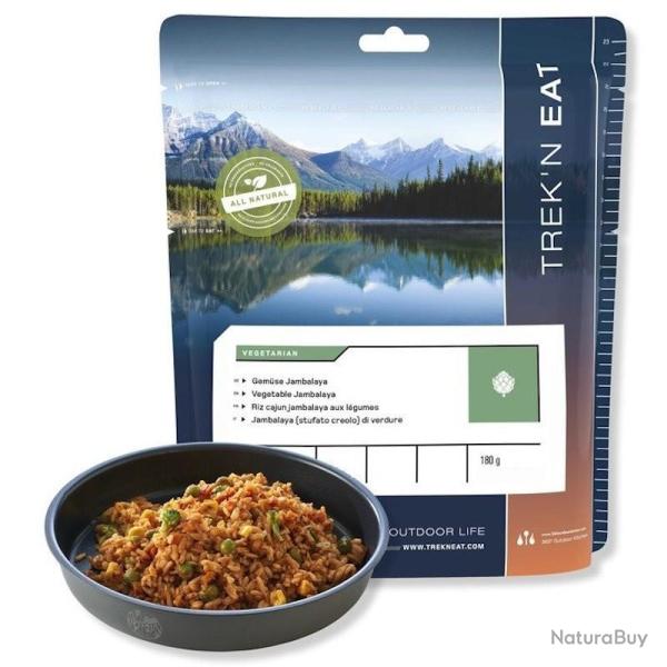 Repas lyophilis� Trek'n Eat Riz Cajun Jambalaya aux l�gumes