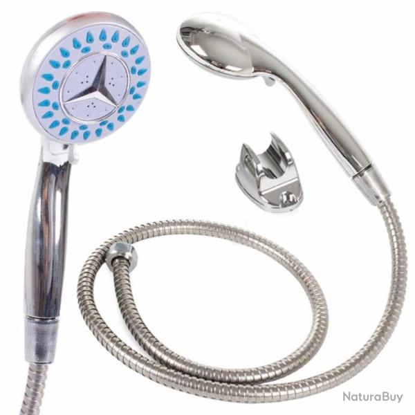 Pomme Pommeau de Douche Douchette MERCO + Flexible + Support de Douche