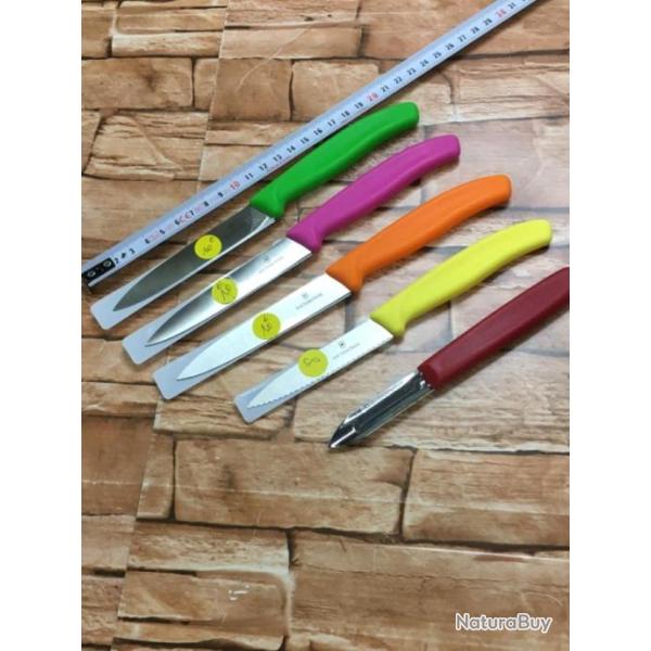Lot de couteaux victorinox cuisine