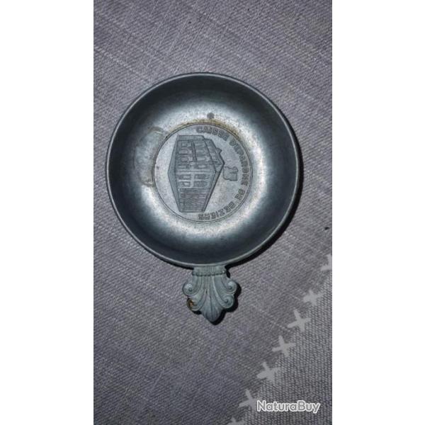 Tastevin aluminium Caisse d'Epargne de B�ziers