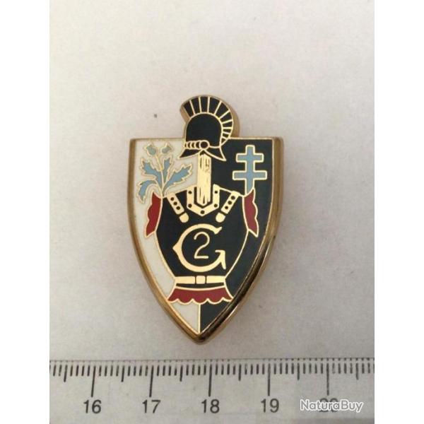 FRANCE GENIE MILITAIRE - Insigne  2� R�giment du G�nie. Drago