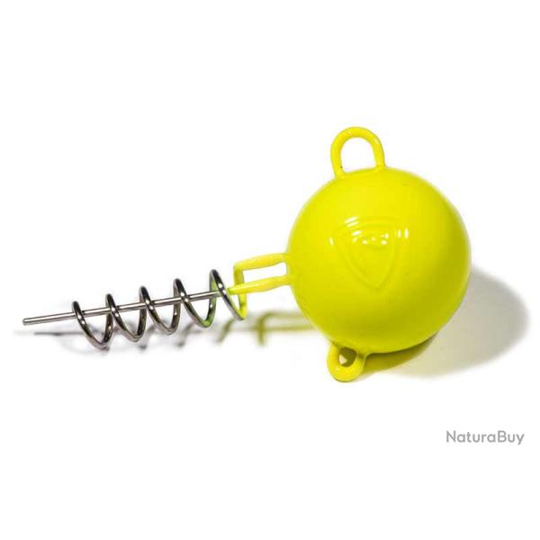 Plomb � Visser FOX RAGE Pelagic Screws � l'unit� UV Yellow 60g