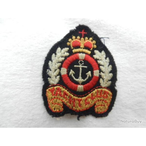 Insigne de casquette Yacht Club