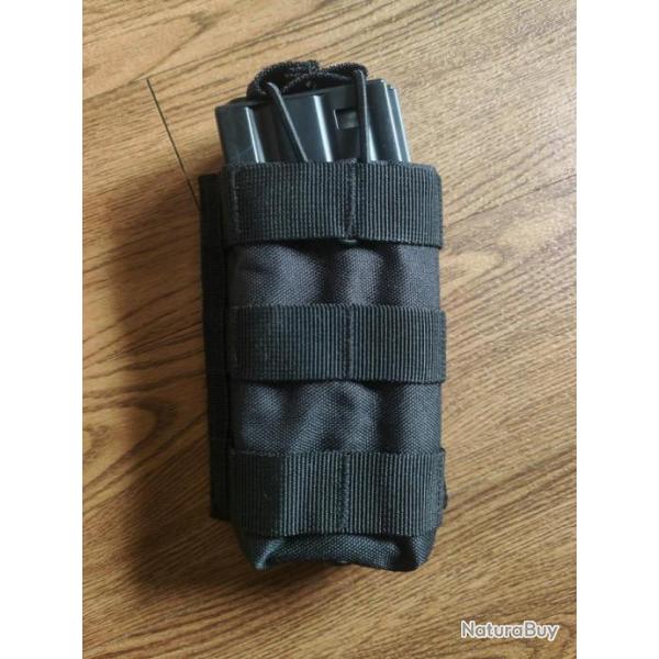 Porte chargeur noir M4 / M16 systme molle