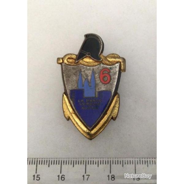 FRANCE GENIE MILITAIRE - Insigne 6� R�giment du G�nie.  Drago 213