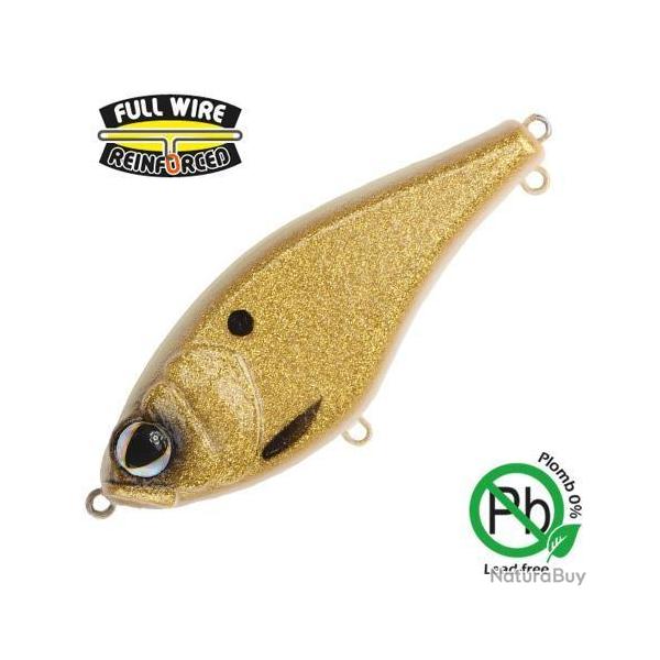 Poisson Nageur Sakura Baffeur Jerk 10cm 41g 10cm 126 - Gold Rush
