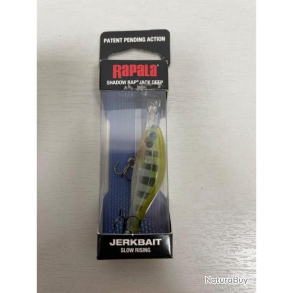 !! LEURRE RAPALA SHADOW RAP JACK DEEP BLUE GILL
