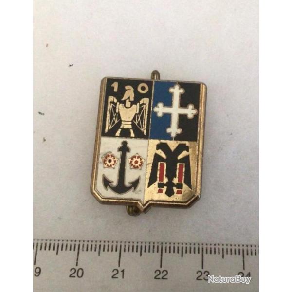 FRANCE GENIE MILITAIRE - Insigne 10e R�giment du G�nie. Drago