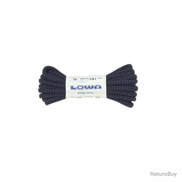 Paire de lacets Lowa Noir 170 cm