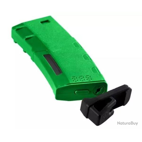 Chargeur Mid-cap 130 billes LANCER TACTICAL pour M4 VERT