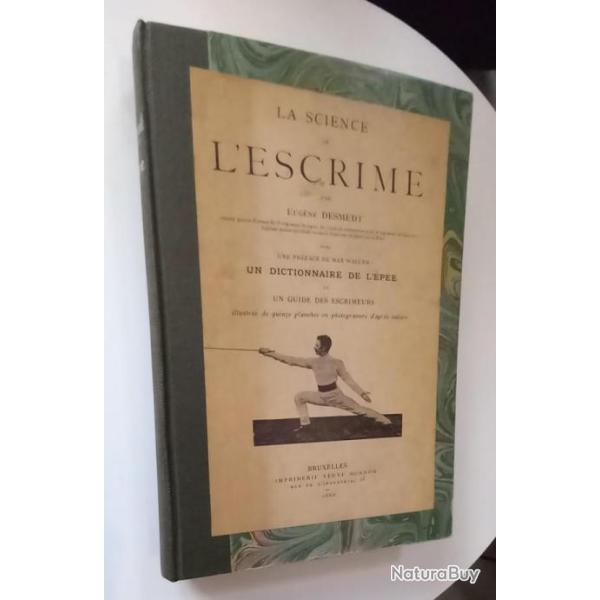 La science de l'escrime  1888 Eugne Desmedt