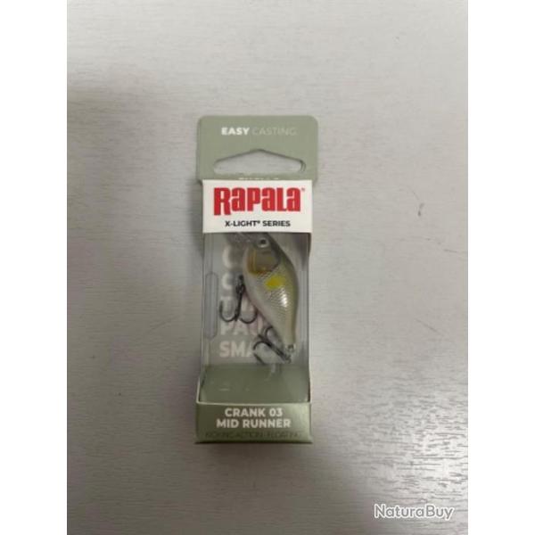 !! LEURRE RAPALA CRANK 03 MID RUNNER AYU