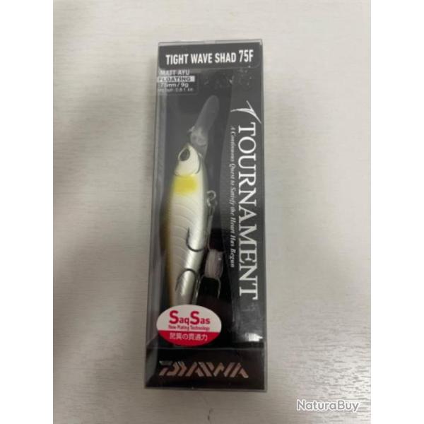 !! LEURRE DAIWA TOURNAMENT TIGHT WAVE SHAD AYU