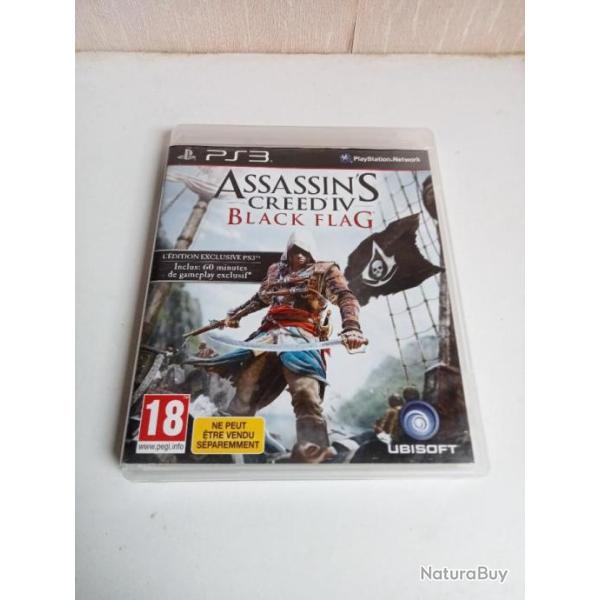 assassin's creed IV black flag avec notice sur ps3