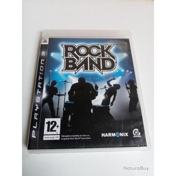 rock band avec notice sur ps3