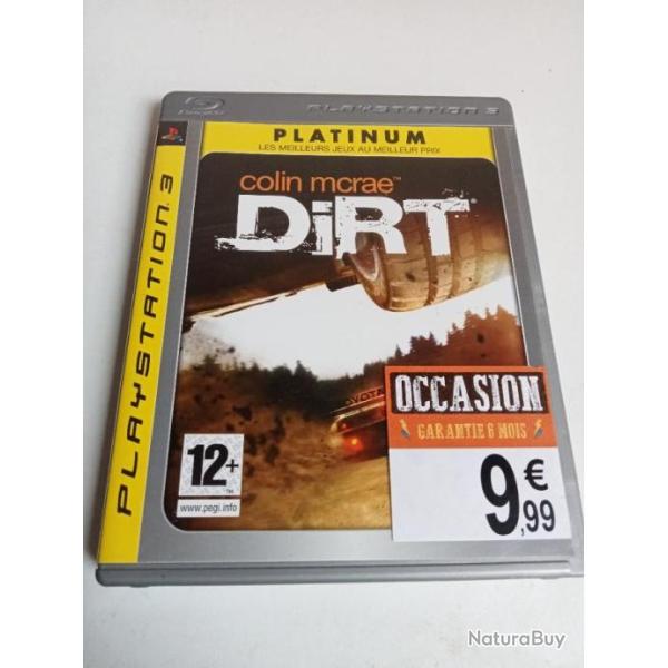 colin mcrae Dirt avec notice sur ps3