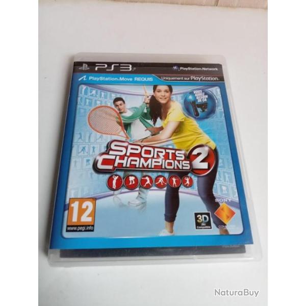 sports champions avec notice sur ps3