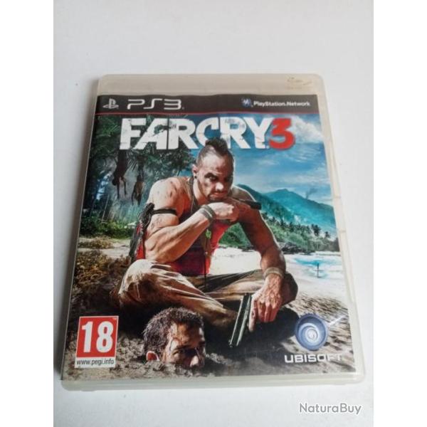 Farcry 3 avec notice sur ps3