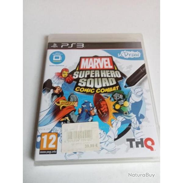 marvel super hero squad neuf sous blister avec notice sur ps3