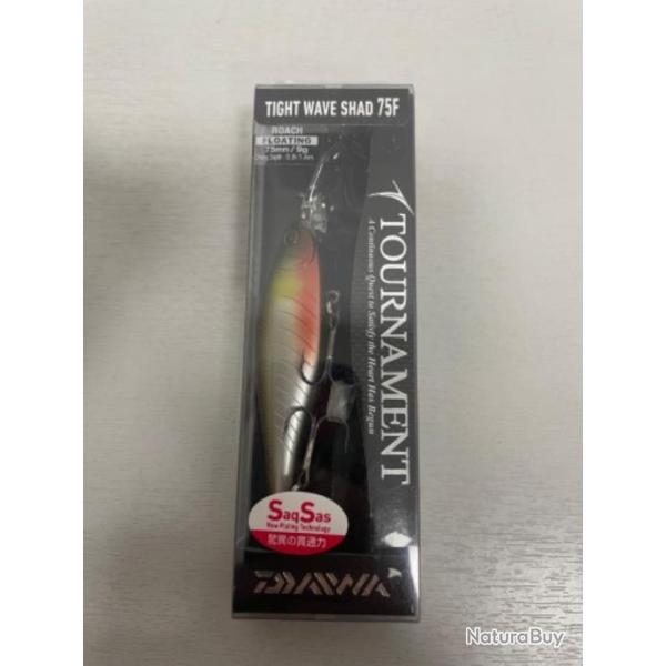 !! LEURRE DAIWA TOURNAMENT TIGHT WAVE SHAD ROACH